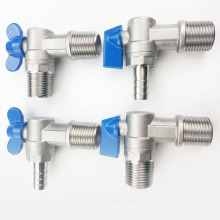 ss304 stainless steel Water flow  hydraulic control angle valve 1' best welcome fashion angle radiator valve,angle valve